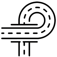 rounded-road-icon